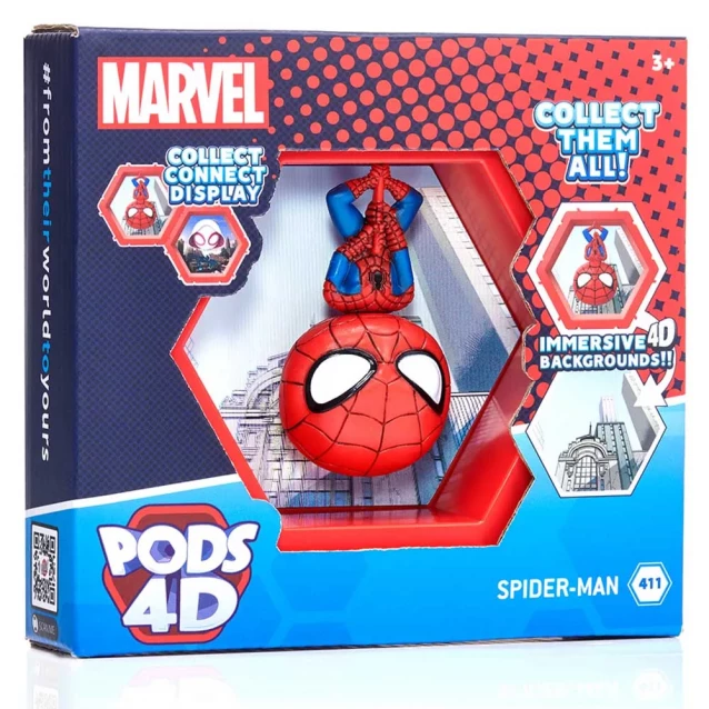 Фігурка WOW! Pods Marvel Людина-Павук 10 см (MVL-1038-13) - 1