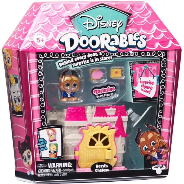 Ігровий набір Disney Doorables Красуня і Чудовисько (69411) - 1
