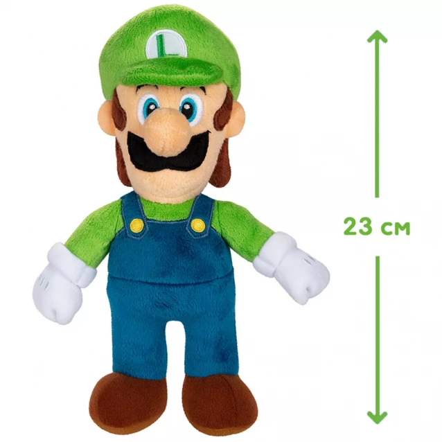 М'яка іграшка Super Mario Луїджи 23 см (40987i-GEN) - 2