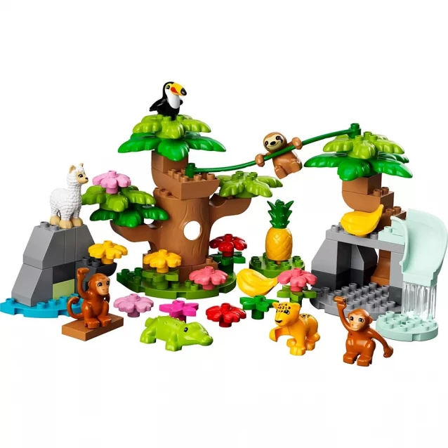 Конструктор Lego Duplo Дикі тварини Південної Америки (10973) - 3