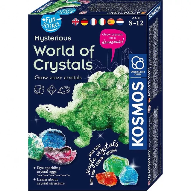 Набор для экспериментов Kosmos Creatto Загадочный мир кристаллов (616571) - 1