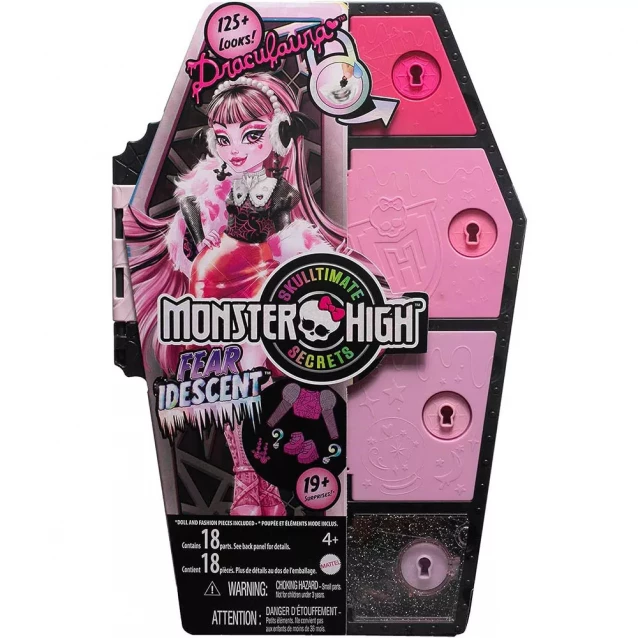 Набір-сюрприз Monster High Відпадний стиль Жахо-секрети Дракулори (HNF73) - 2