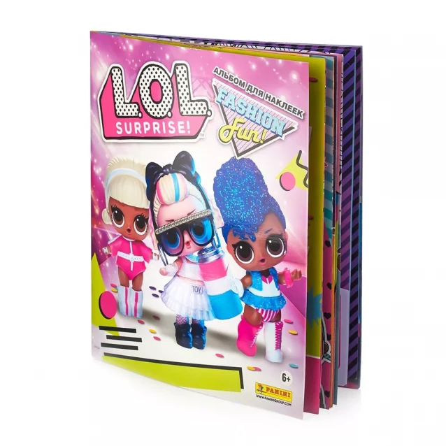 Альбом L.O.L. SURPRISE! "Panini L.O.L. Surprise Fashion Fun" (8018190003048) - 1
