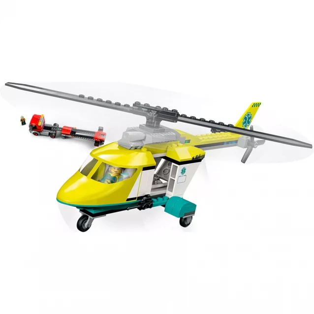 Конструктор LEGO Перевезення рятувального гелікоптера (60343) - 6
