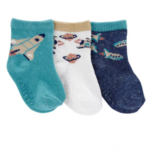 Шкарпетки Carter`s 3 шт для хлопчика 72-86 cm (1N108310_12-24) - 1