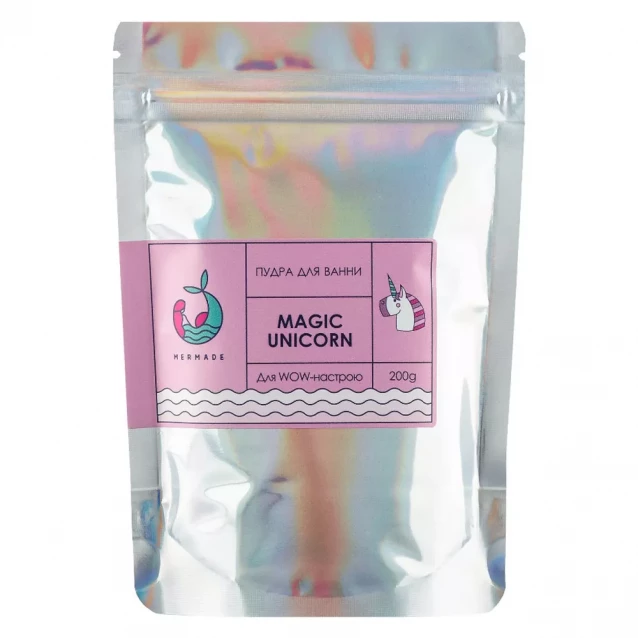 Пудра для ванної Mermade Magic Unicorn 200 гр 833275 - 1