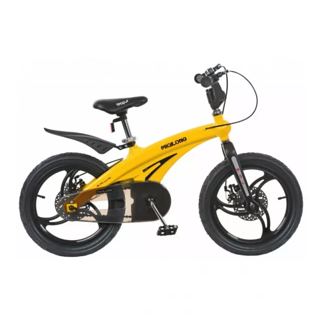 MIQILONG Детский велосипед GN Желтый 16` MQL-GN16-Yellow - 7