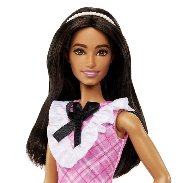 Кукла Barbie Модница в розовом платье с жабо (HJT06) - 3