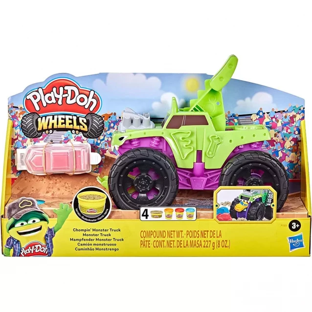 Набор для творчества с пластилином Play-Doh Монстр трак (F1322) - 2