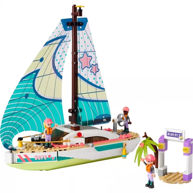 Конструктор Lego Friends Пригоди Стефані на вітрильному човні (41716) - 3