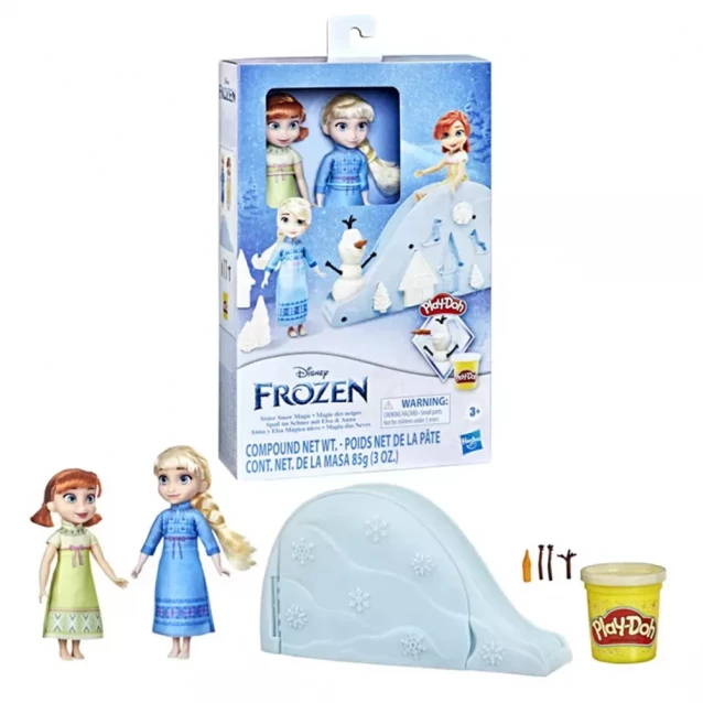 Набір для творчості із пластиліном Play-Doh Frozen (F3253) - 1