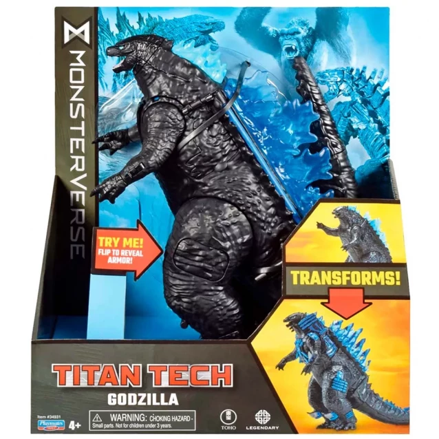 Фігурка Godzilla vs. Kong Titan Tech Годзілла 20 см (34931) - 8