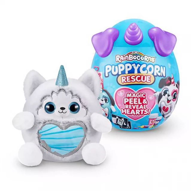 М'яка іграшка Rainbocorns Puppycorn Rescue Песик білий (9261G) - 3