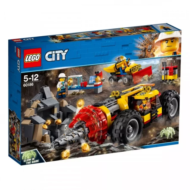 Конструктор LEGO City Тяжелый Горный Бур (60186) - 3