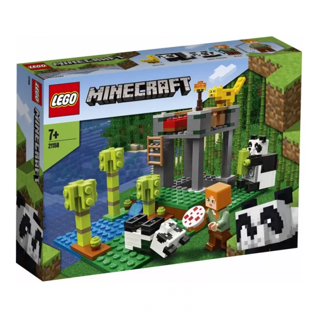 Конструктор LEGO Minecraft Питомник панд (21158) - 1