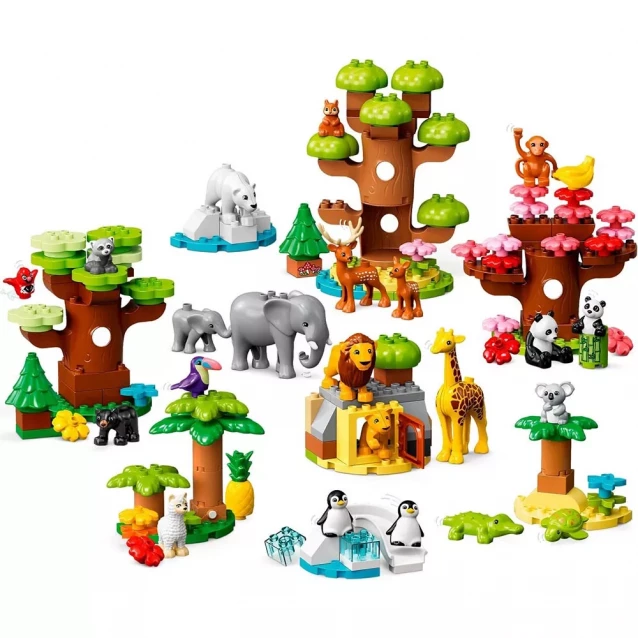 Конструктор LEGO Duplo Дикі тварини світу (10975) - 4
