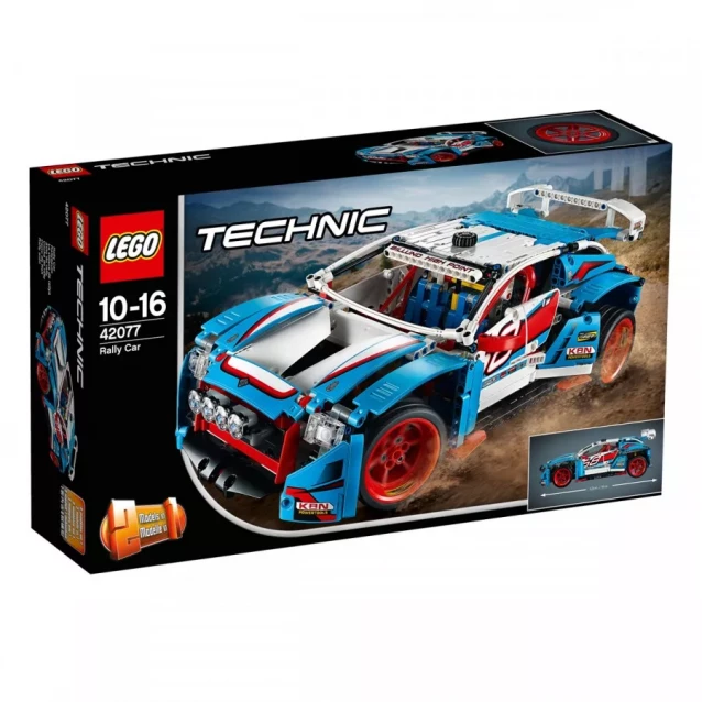 Конструктор LEGO Technic Конструктор Гоночний Автомобіль (42077) - 2