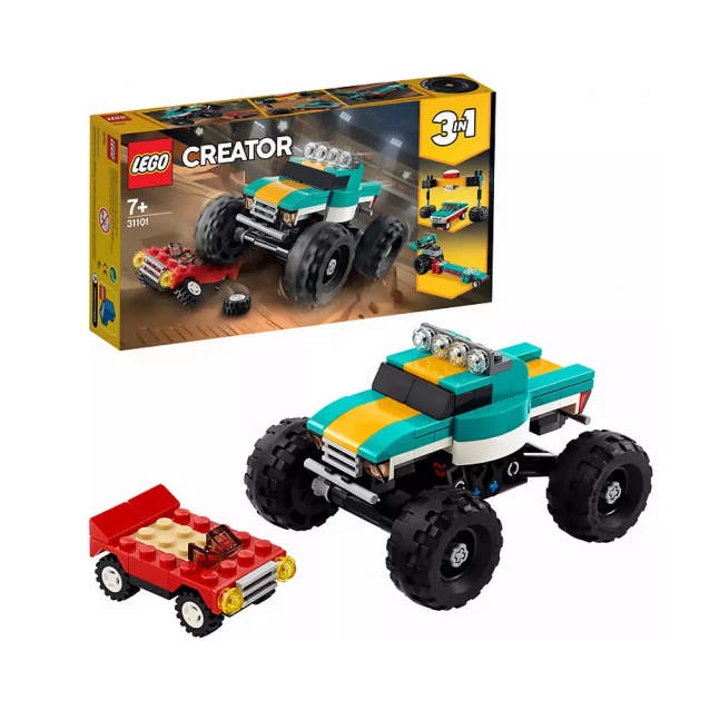 Конструктор Lego Creator Вантажівка-Монстр (31101) - 9