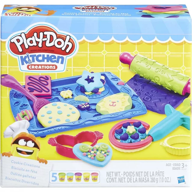 Набор для творчества с пластилином Play-Doh Магазинчик печенья (B0307) - 1
