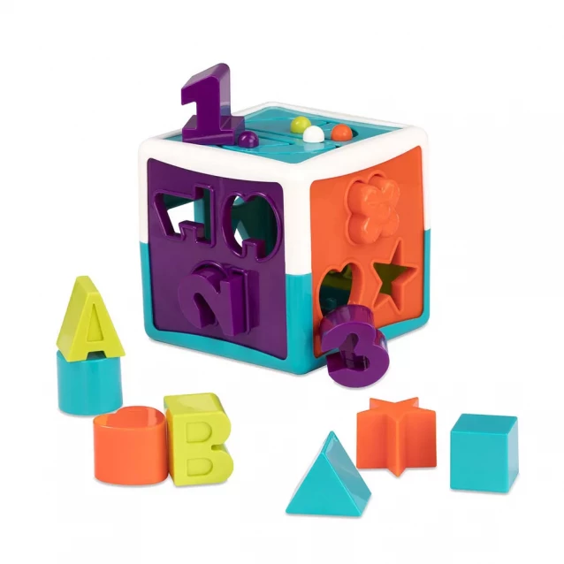 Розвиваюча іграшка сортер Battat Розумний Куб (BT2577Z) - 1