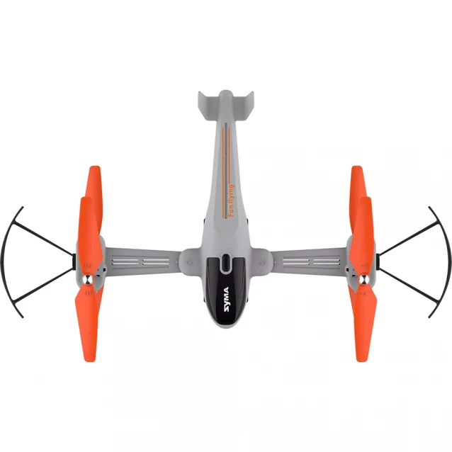 Квадрокоптер игрушечный Syma на радиоуправлении серый (Z5) - 7