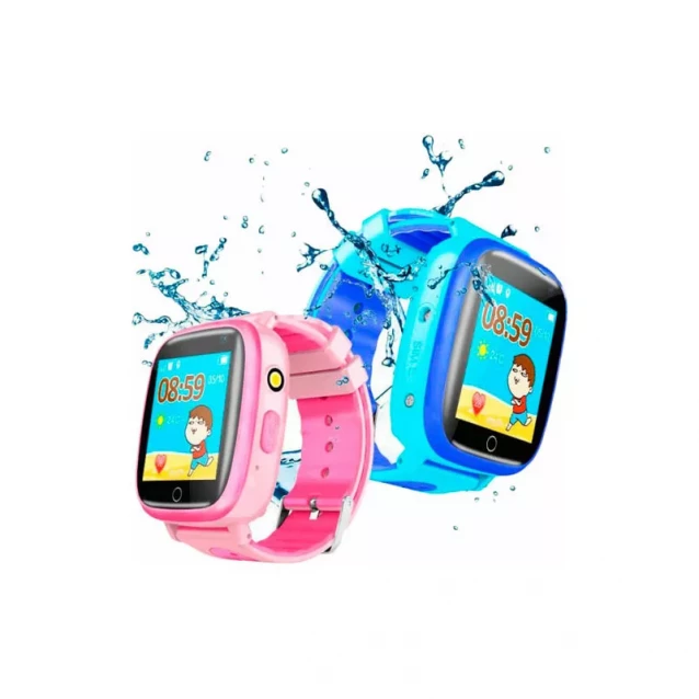 GOGPS ME Детские телефон-часы с GPS трекером GOGPS ME K14 Розовые - 3