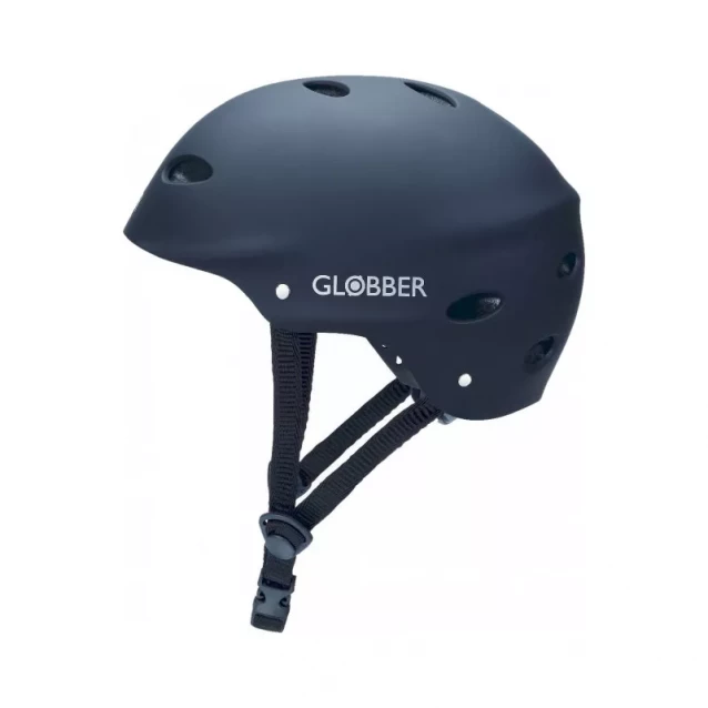 GLOBBER Шлем защитный подростковый (черный, 57-59 см) - 1