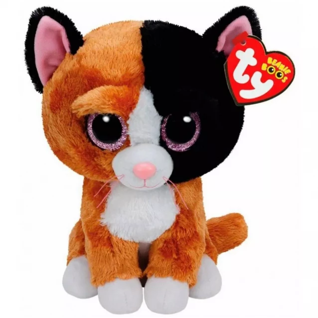 Дитяча іграшка м’яконабивна Beanie Boo's Кошеня "Tauri" середній - 1