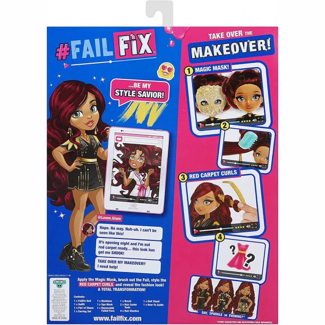 Куклой FAILFIX серии "TOTAL Makeover" - Гламурная крошка (12803) - 9