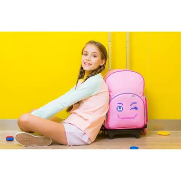 Рюкзак Upixel Rolling Backpack рожевий (WY-A024B) - 2