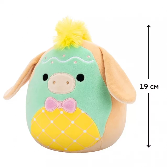 М'яка іграшка Squishmallows Пастельний Віслючок 19 см (SQER01205) - 2