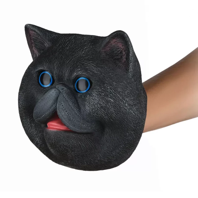 SAME TOY Іграшка-рукавичка Same Toy Кіт чорний - 4