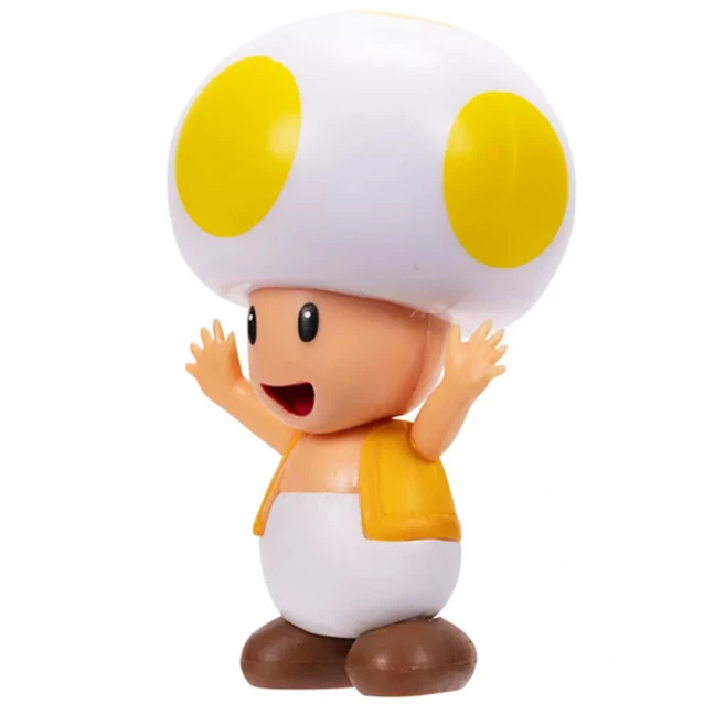 Фігурка з артикуляцією Super Mario Жовтий Тоад 6 см (41291i-GEN) - 4