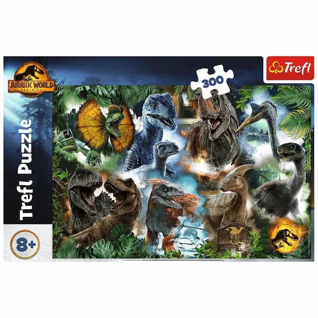 Пазлы Trefl Мир динозавров Любимые динозавры 300 эл (23013) - 3