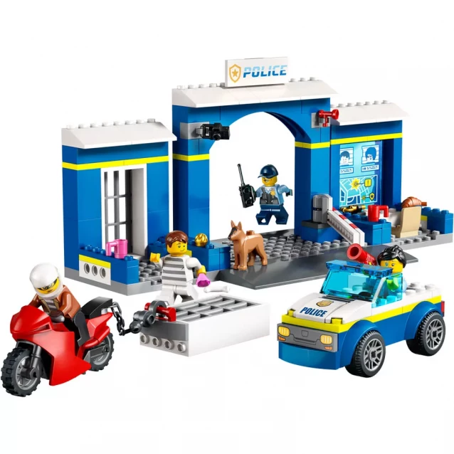 Конструктор LEGO City Переслідування на поліцейській дільниці (60370) - 3