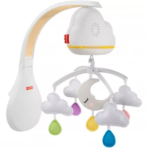Музичне мобіле-нічник "Казкові хмаринки" Fisher-Price для малюків