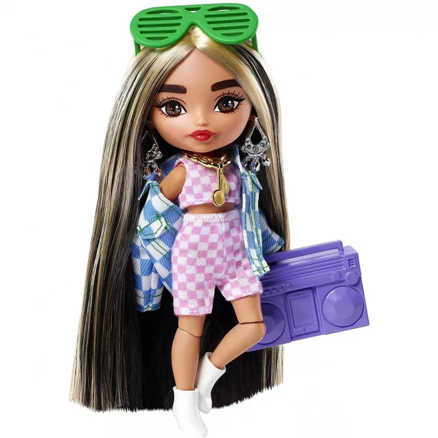 Міні-лялька Barbie "Екстра" Стильна леді (HGP64) - 1