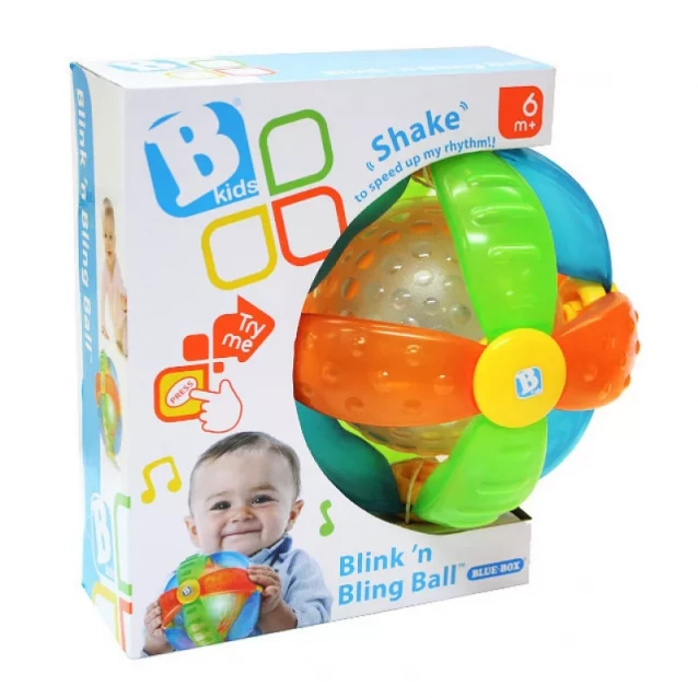 Sensory B kids Інтерактивна іграшка "М'ячик що світиться", 004341S - 1