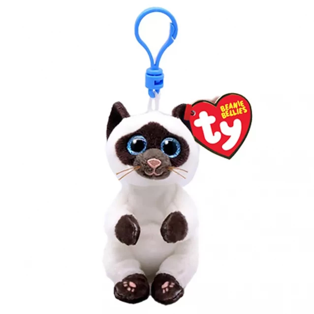 Мягкая игрушка TY Beanie Belies Сиамская кошка Miso 12 см (43106) - 1