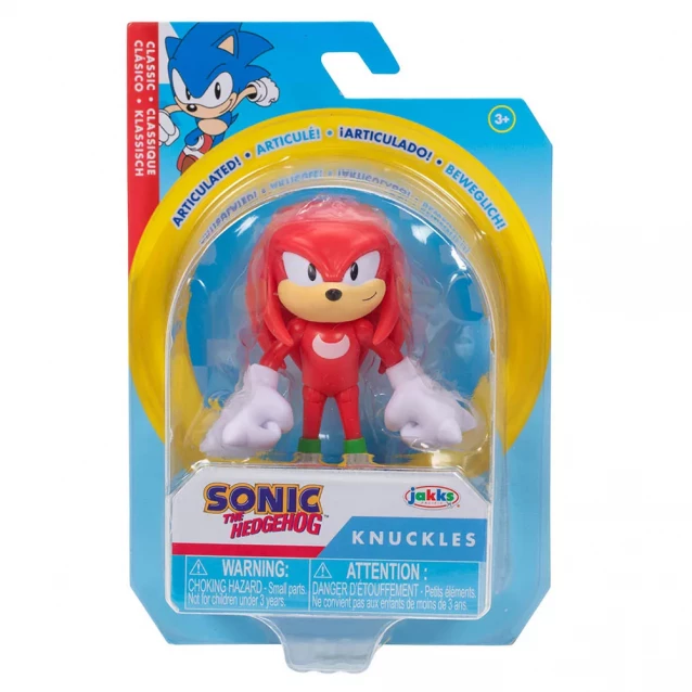 Фігурка з артикуляцією Sonic the Hedgehog Класичний Наклз 6 см (41436i) - 1