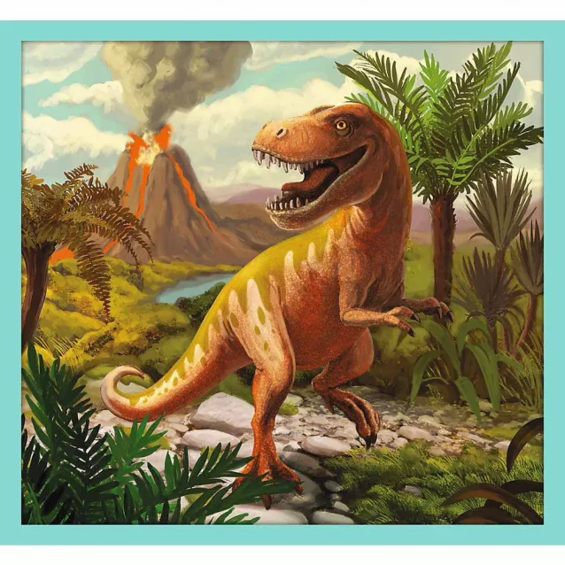 Пазли Trefl 10в1 Знайомтеся з усіма динозаврами (90390) - 3