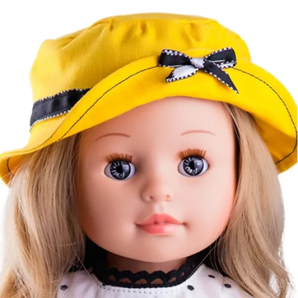 06009 Лялька Еміма у жовтій шляпці - 2