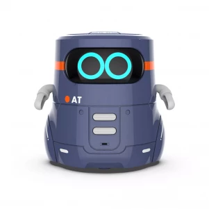 Інтерактивний робот AT-ROBOT 2 з сенсорним керуванням темно-фіолетовий (AT002-02-UKR) робот іграшка