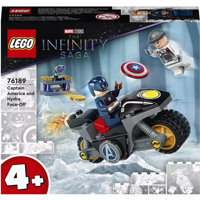 Конструктор LEGO Super Heroes Сутичка Капітана Америки й Гідри (76189) - 1