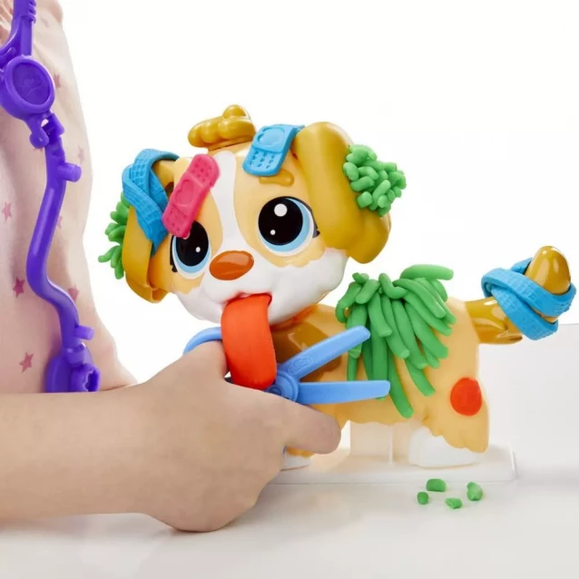 Набір для творчості із пластиліном Play-Doh Прийом у ветеринара (F3639) - 5