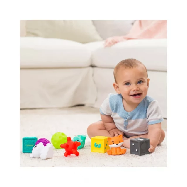 Розвиваючі іграшки INFANTINO в тубусі (216289I) - 4