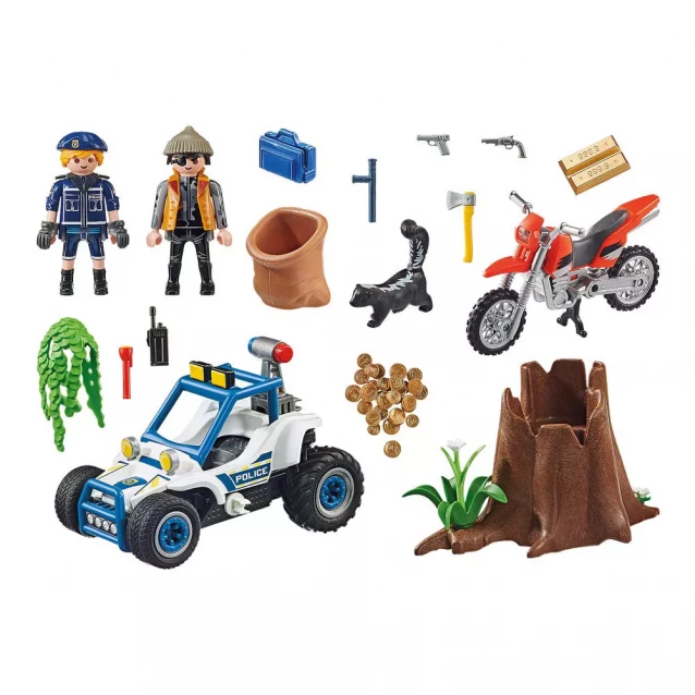 Игровой набор Playmobil Полицейский внедорожник с похитителем драгоценностей (70570) - 2
