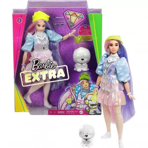 Лялька Barbie Extra у cалатовій шапочці (GVR05)  лялька Барбі