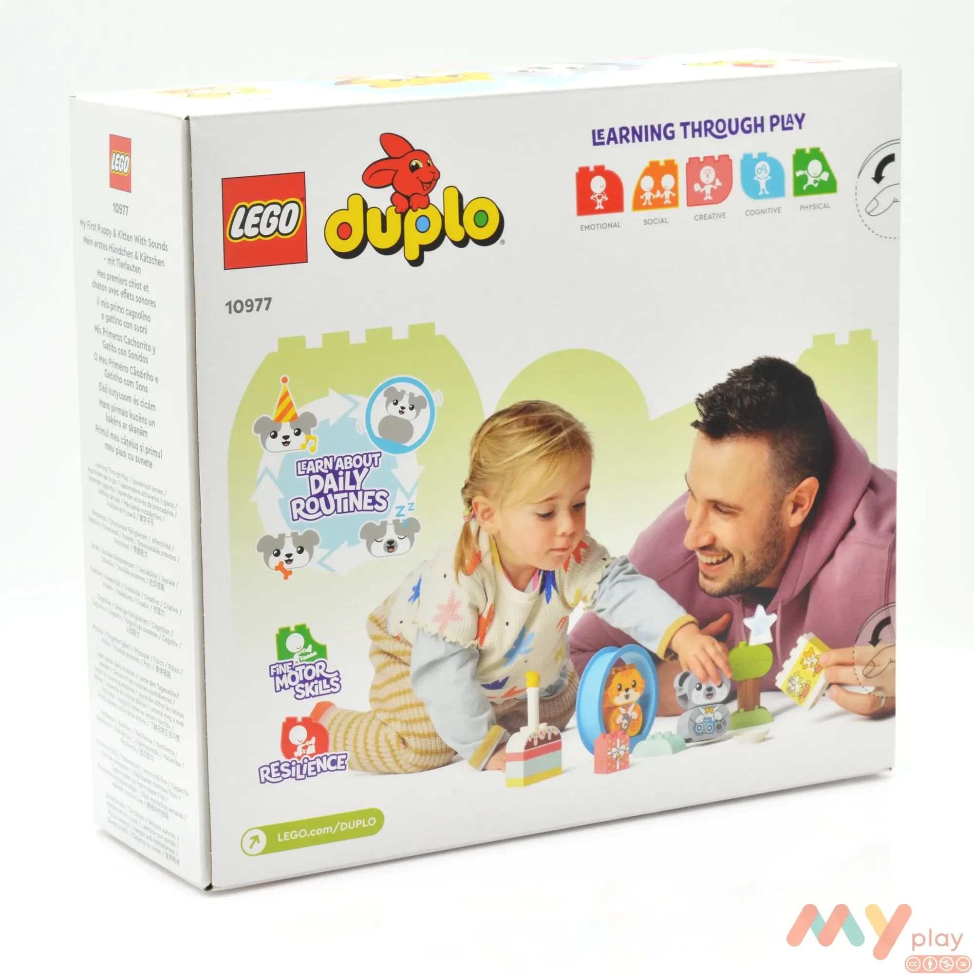 LEGO DUPLO 10977 Mes premiers chiot et chaton avec effets sonores