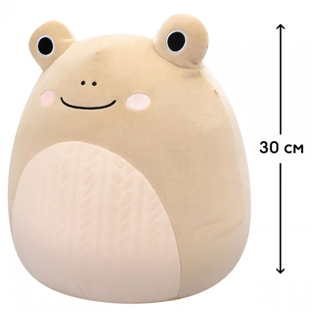 М'яка іграшка Squishmallows Жабка Де Вітт 30 см (SQCR06687) - 2